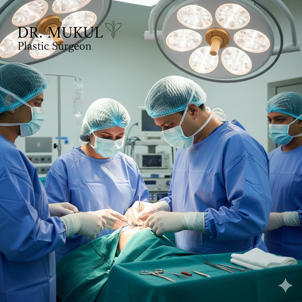 Dr. Mukul Dhabhai is a highly skilled Plastic Surgeon dedicated to restorative and aesthetic excellence. With a focus on precision and patient-centered care, he specializes in advanced surgical techniques to help patients achieve natural, transformative results.